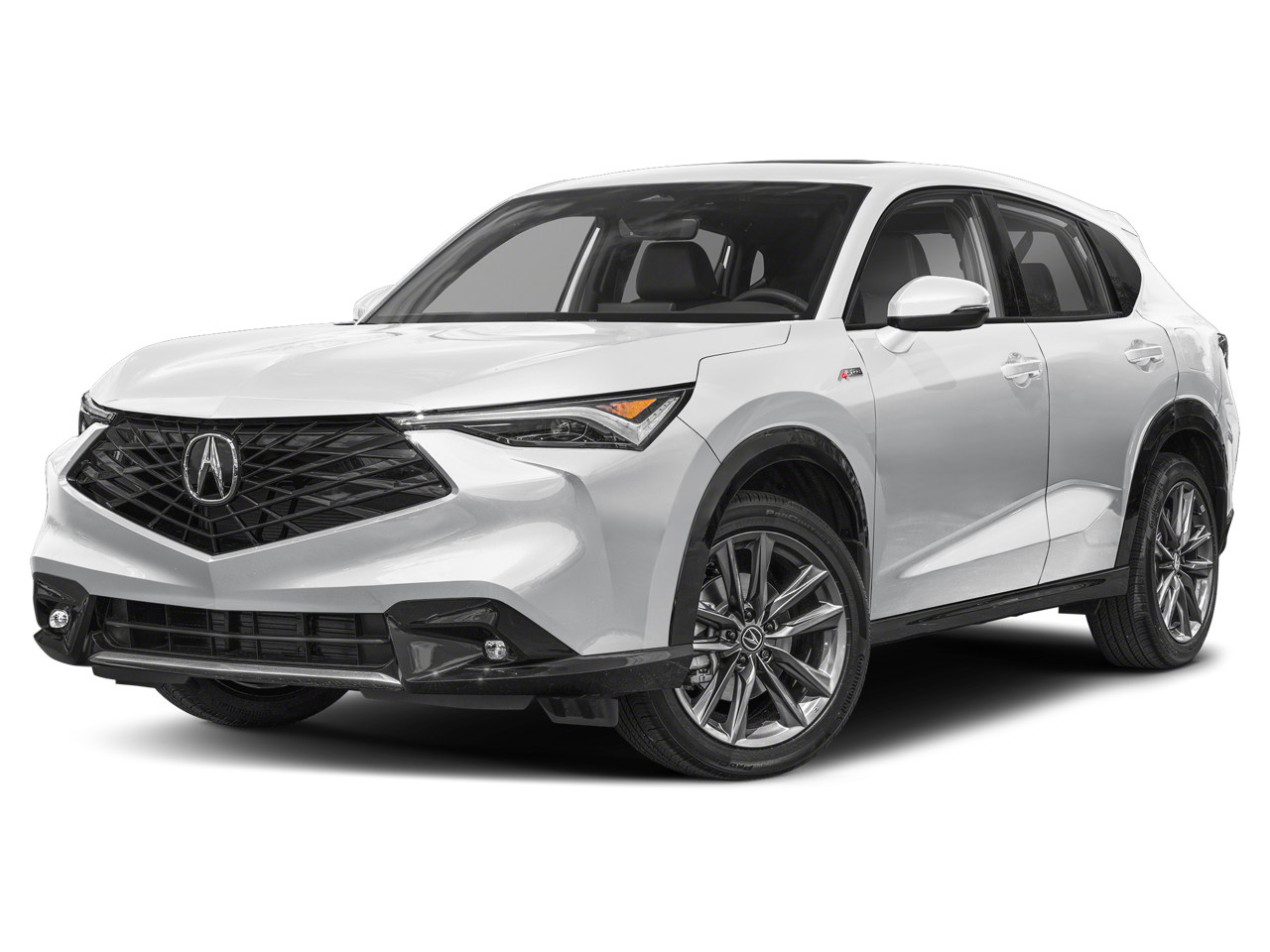 2026 Acura ADX AWD w/A-Spec Package in Platinum White Pearl — front three-quarter view