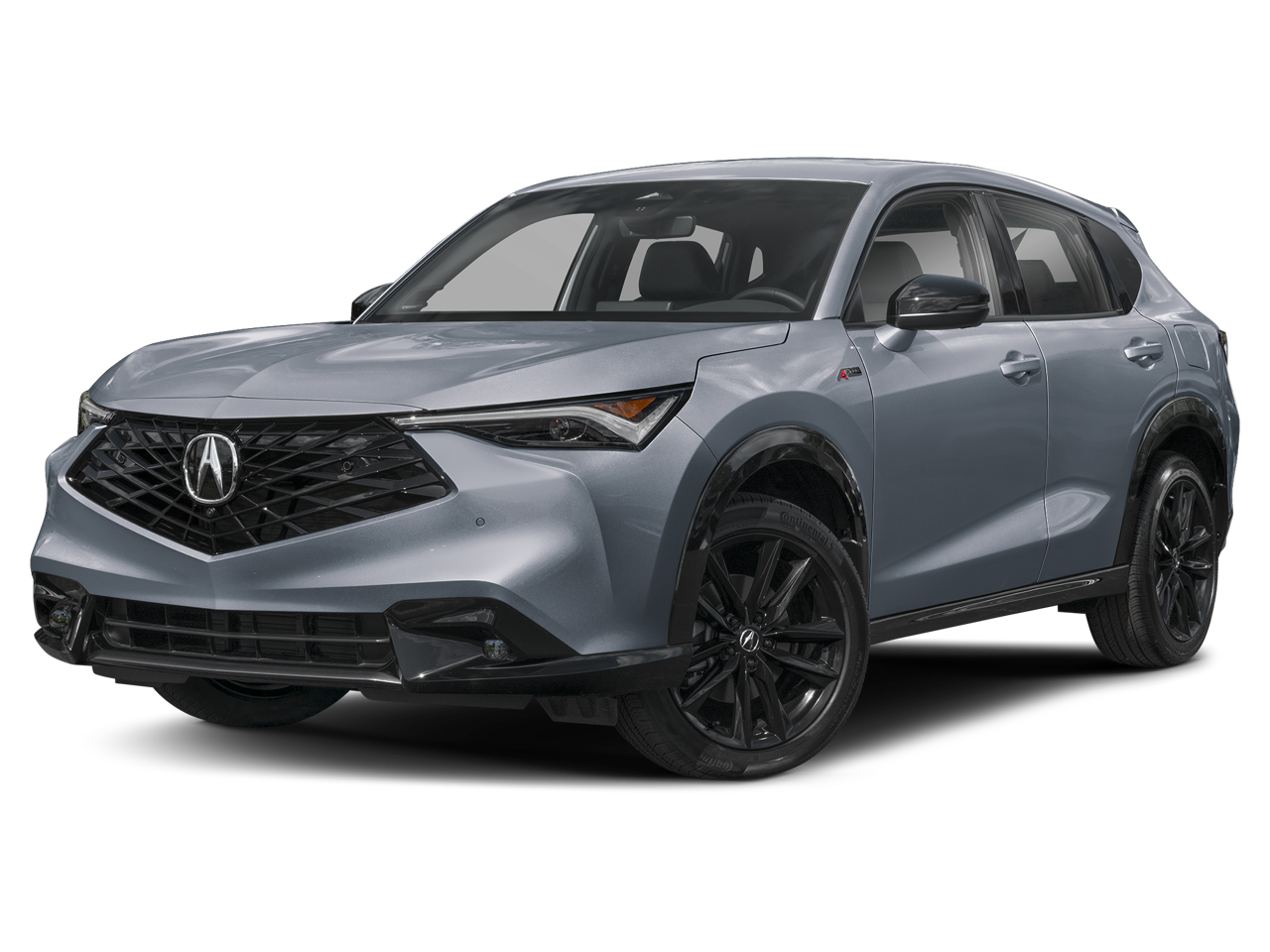 2026 Acura ADX AWD w/A-Spec Advance Package in Urban Gray Pearl — front three-quarter view
