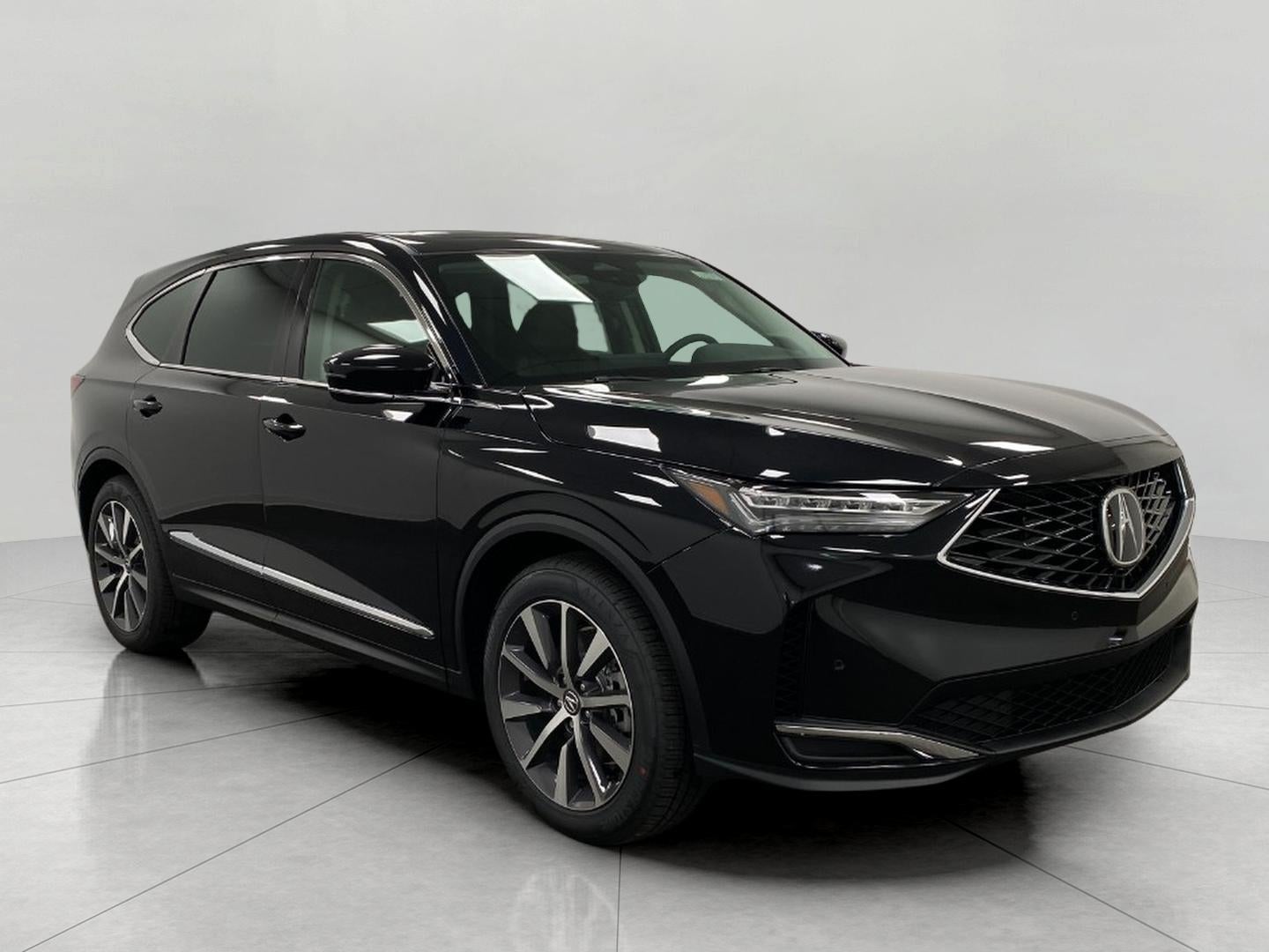 2026 Acura MDX SH-AWD w/Technology Package in Majestic Black Pearl — front three-quarter view